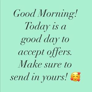 Accepting reasonable offers!